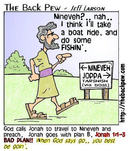 Lesson 3 Nineveh Repents - Jonah Chapter 3 Even after all this, Jonah still does not go to Nineveh as he was told in the first place.