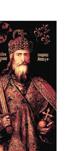 He had become the most powerful king in western Europe. In 800, Charlemagne traveled to Rome to crush an unruly mob that had attacked the pope. In gratitude, Pope Leo III crowned him emperor.