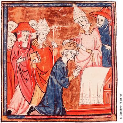placing a crown on Charlemagne's head and proclaiming him Emperor of the Romans. Crowning Of Charlemagne The ceremony would have enormous significance.