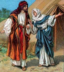 Jacob the Usurper Isaac calls Esau (Gen 27:1-4) Isaac loved Esau, wanted to bless him, despite: The divine prophecy: The older shall serve the younger Esau had disgracefully sold his birthrights for