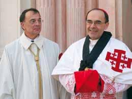 From the Lieutenancies From the Lieutenancies France T he year 2010 was marked by the admission into the Order of Cardinal Philippe Barbarin, Archbishop of Lyon and Primate of France, which took