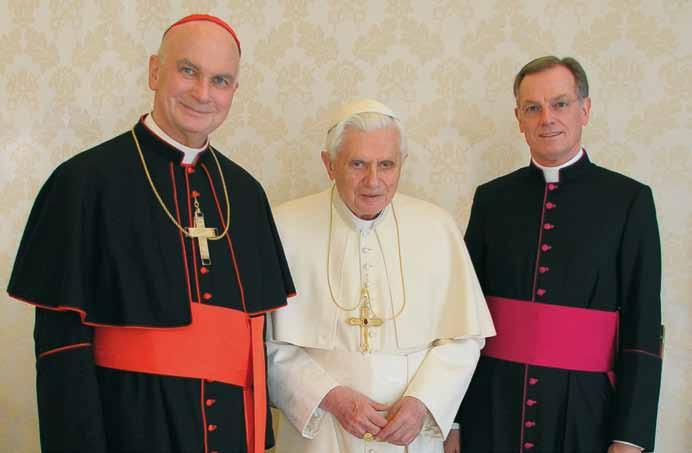 Your Excellencies: On Thursday, February 10, 2011, I was granted a private audience with our Holy Father, Pope Benedict XVI, to submit my resignation, for reasons of health, as Grand Master of the