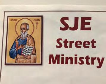 net Communion to the Homebound: Paul Clores - pclores@sjecm.org Community Meal: Alex Finta SJE Street Ministry : Alex Finta Respect Life Group: Maria Sikora msikora@sjecm.