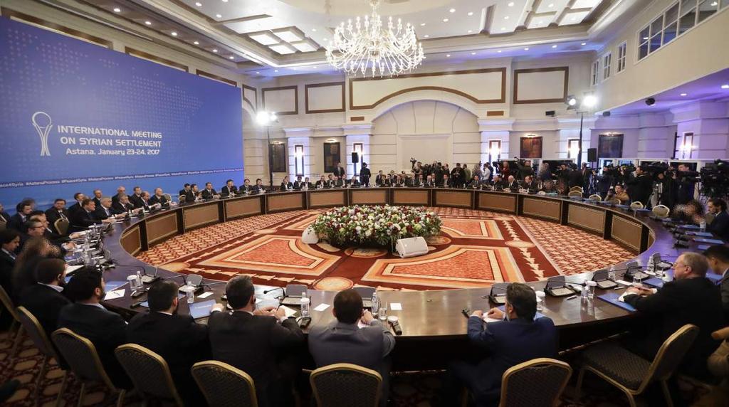The Astana conference standing alongside America whom they had fought for years in order to confront their common enemy, the Islamic State, would push America to fulfill its promise of handing the