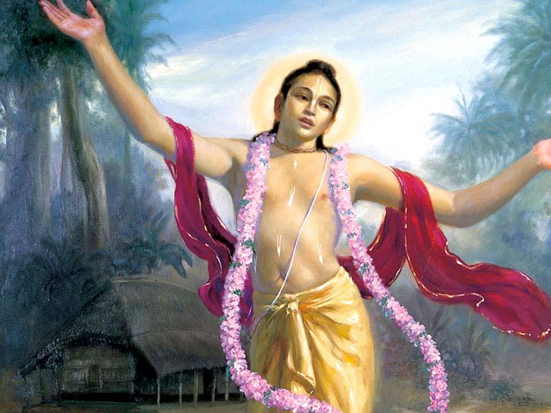 Let me surrender unto the Personality of Godhead who has appeared now as Lord Sri Caitanya Mahaprabhu.