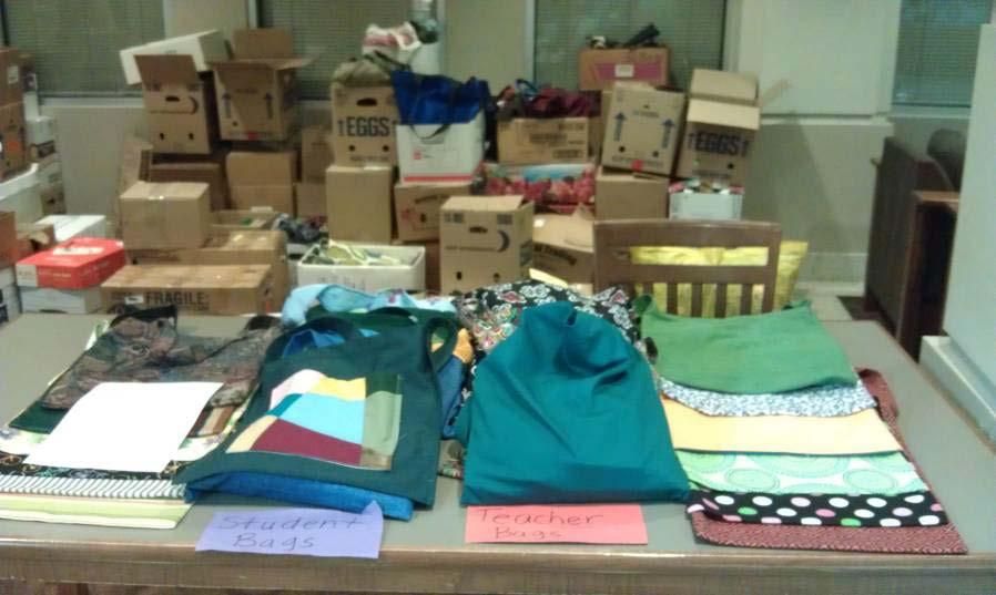 United Methodist Women across Indiana gave generously of their time and resources as they crafted