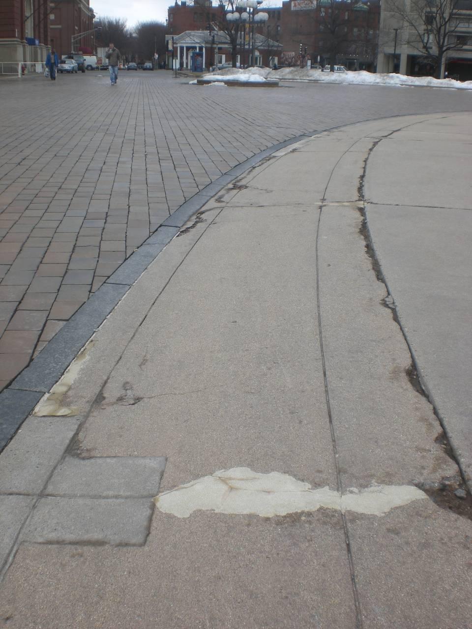 Deteriorated Paving Condition The