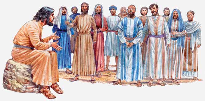 Unit 7 The Followers of Jesus 1. TWELVE DISCIPLES Jesus chose twelve special men to be His disciples. Those men followed Jesus and listened to His message. They were taught by Jesus.