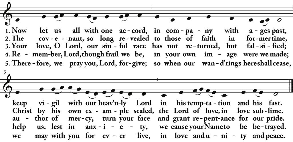 Hymn 146 Sung by all. Ex more docti mystico text: Att. Gregory the Great (540-604); tr. Praise the Lord, 1972, alt.; music: plainsong, Mode 2, Verona MS., 12th cent.; acc. Roy F. Kehl (b.