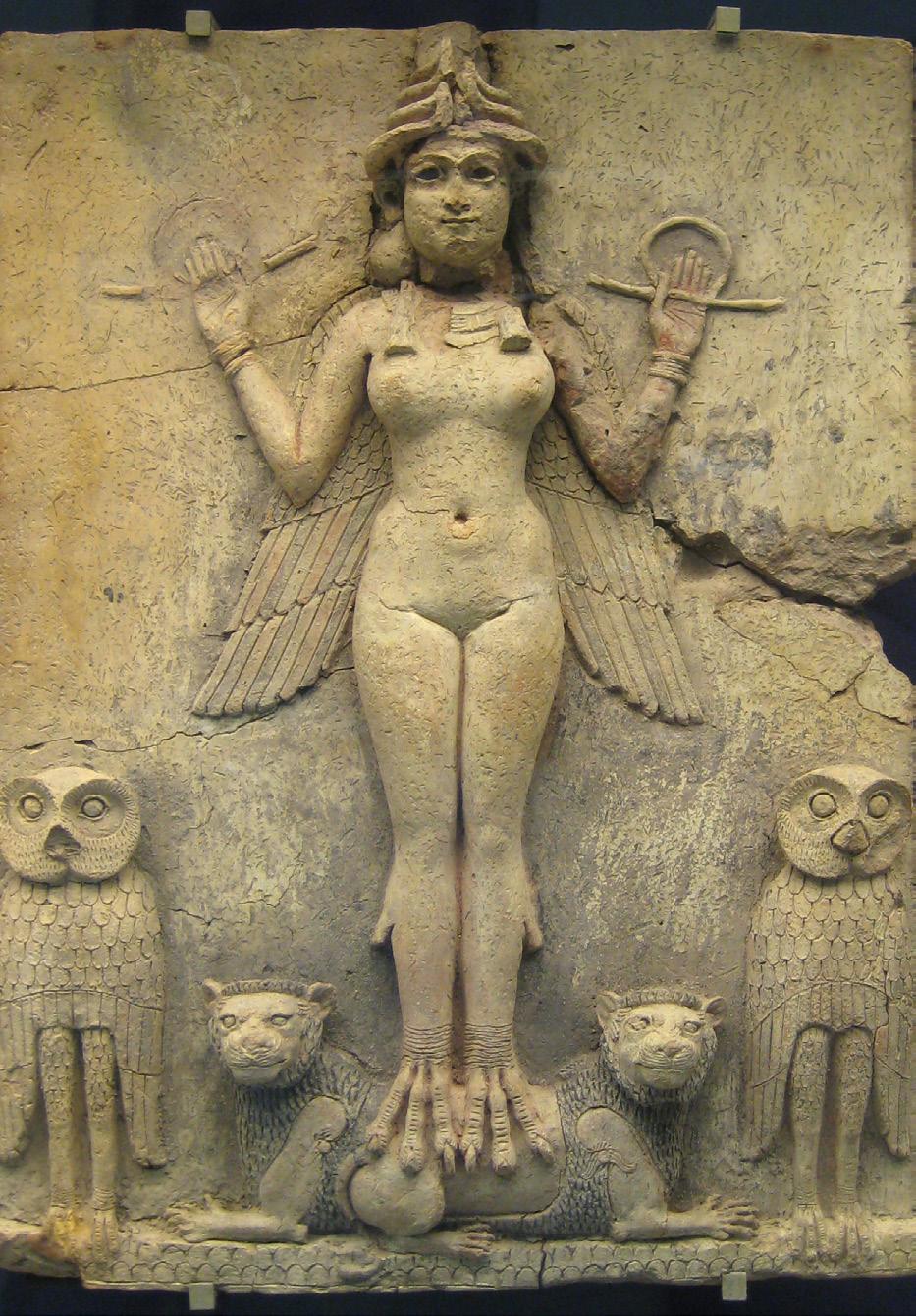 The goddess Ishtar, whose aromatic herb