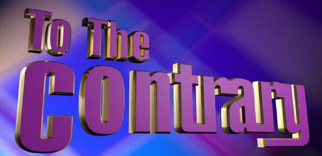 PBS To The Contrary The Extremist Influence, Muslim Women & the Hijab, Sex Talk Host: Bonnie Erbe May 13, 2016 Panelists: United States Institute of Peace Associate Vice President of the Center for