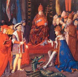 PROTESTANT REFORMATION PART VII Henry with Charles V (right) and Pope Leo X (center), c.