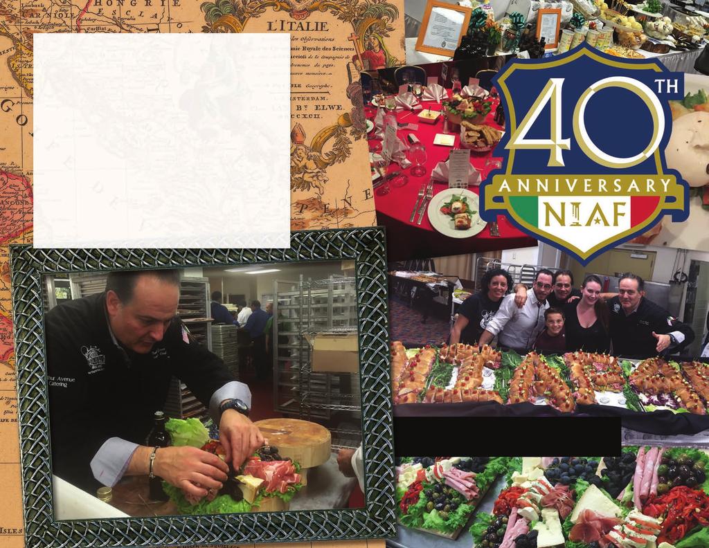 proud to do our part The Greco family is honored to be a member of NIAF, The National Italian American Foundation, whose mission is to serve as a resource for the Italian American Community; to