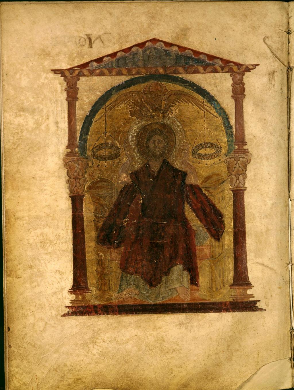 Peregrinations: Journal of Medieval Art and Architecture, Vol. 3, Iss. 1 [2010] Figure 12. Evangelist Luke, Liuthar Gospels, manuscript, c. 990, 29.