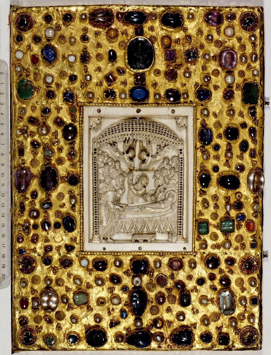 Garrison Figure 3. Cover, Gospels of Otto III, c. 1000, manuscript, 34.7 cm x 24.5 cm.