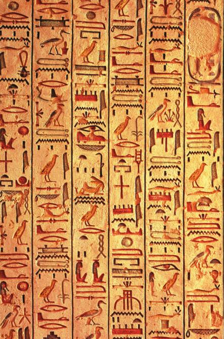 Writing in Ancient Egypt Only a very small number of men and women in ancient Egypt knew how to read and write. These people were called scribes.