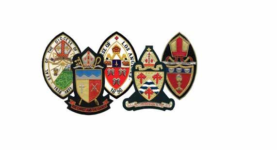 Hand Embroidered Seals & Shields Church Publishing proudly offers a selection of hand embroidered seals and shields for a wide variety of dioceses of the Episcopal Church and select seminaries and
