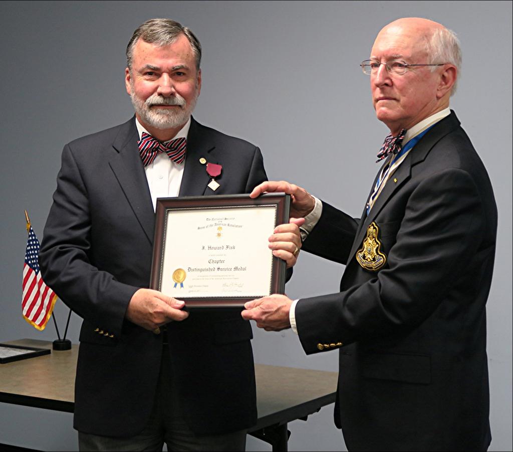 OMC Awards - January 2017 Vice President Howard Fisk receives the Distinguished