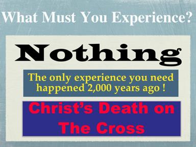 When Jesus died on the cross & was buried & was raised, we were in Him when it happened. How could that be?