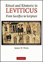 RBL 04/2008 Watts, James W. Ritual and Rhetoric in Leviticus: From Sacrifice to Scripture New York: Cambridge University Press, 2007. Pp. xviii + 257. Hardcover. $85.00. ISBN 052187193X.