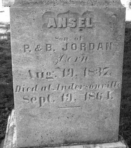 On January 19, 1864, he was captured near Dandridge, Tennessee, along with Ansel Jordan, and both died in Andersonville Prison of typhoid fever in 1864.