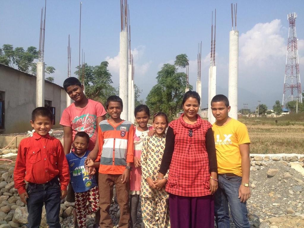 AFM Nepal Orphanage- Pastor Ram Babu: $3000 for lumber to construct doors, windows and other internal structures so walls can
