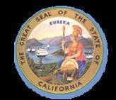 The Sierra Nevada Mountains, as well as the San Francisco Bay, accent the natural beauty of California. The ships symbolize trade and commerce.