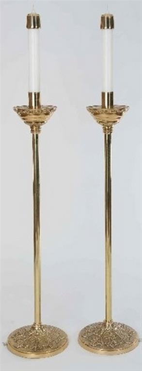 Processional Torches Brass