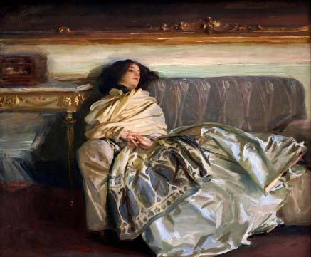 As artists, we begin as seeds planted in the earth of our times Sargent: Non-chalant Repose, 1911 He was described as an American born in Italy, educated in France, who looks like a German, speaks