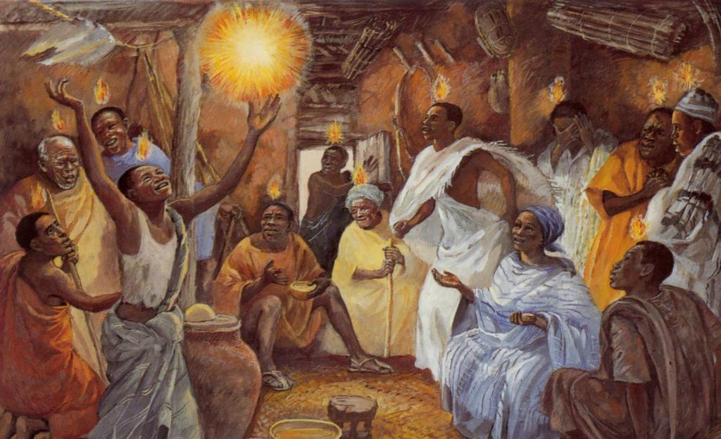 Pentecost: Birth of the Church On the fiftieth day after Jesus death, Jesus kept his