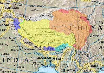 Slide 4 Where is Tibet?