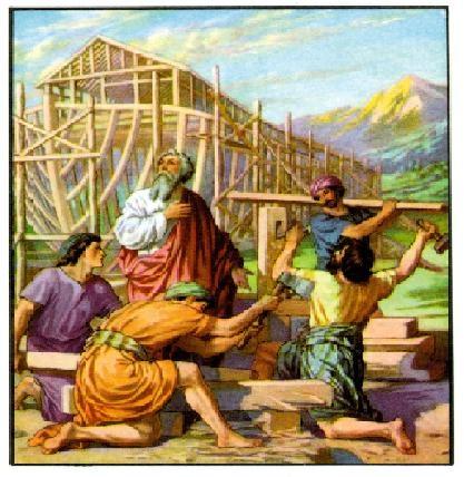 Noah After Adam and Eve sinned, they were cast from the Garden of Eden and forbidden to return.