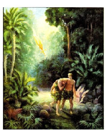 Adam and Eve thus went forth from the garden and became the parents of all living human beings (Gen. 3:20). Man however continued to be disobedient to God.