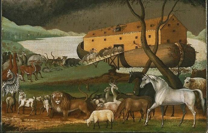 There is disagreement about how many animals boarded the ark.