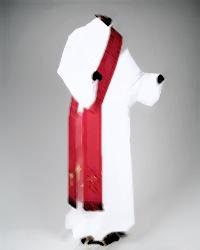 DETAILED DESCRIPTIONS Ordination Vestments As soon as possible, order a white cassock-alb and a red deacon s stole (pictured at left). Online stores are listed on our fees and costs sheet.