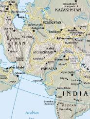 Regional Map Afghanistan is a landlocked country, making the export of goods difficult and expensive.
