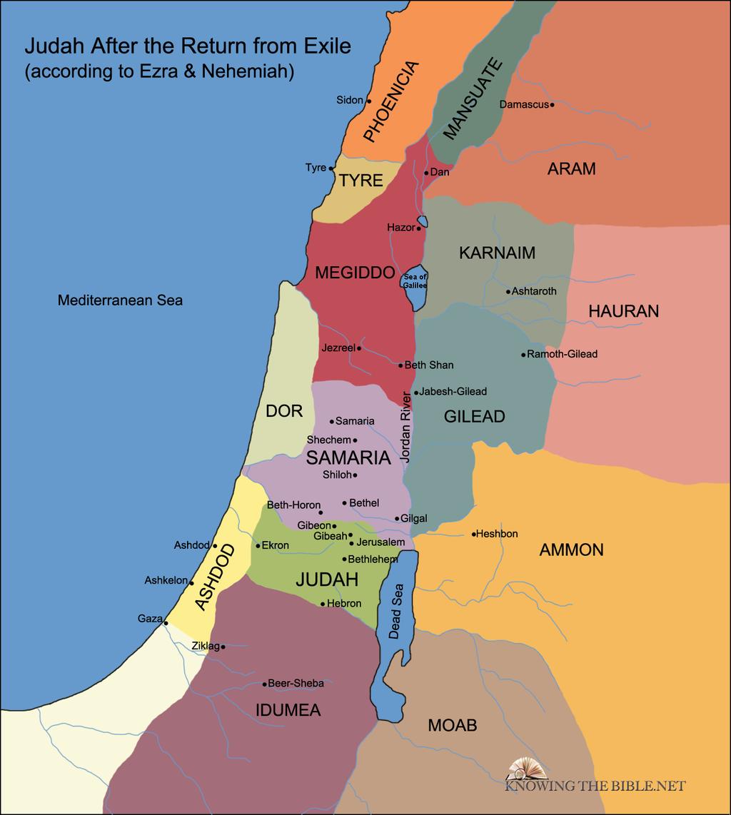 30 Esther Outside the Land Many Jews chose not to return to Judah, which was contrary to the will of God (Isa. 48:20; Jer. 50:8; 51:6; cf. Jer. 29:10; Deut. 30:1 5).