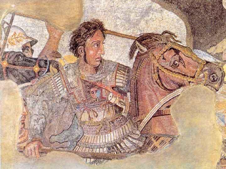 King Philip II (382 336 BC) of Macedonian united the Greek city states.