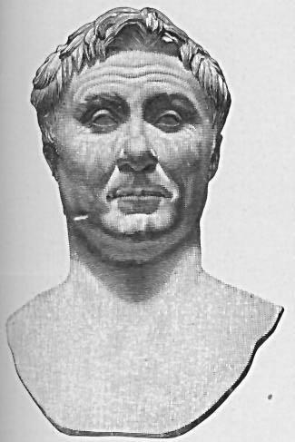 By 55 BC Crassus, Julius Caesar, and Pompey were the main Roman leaders. In 49 BC Julius Caesar started a civil war against Pompey. In 48 BC Pompey was defeated.