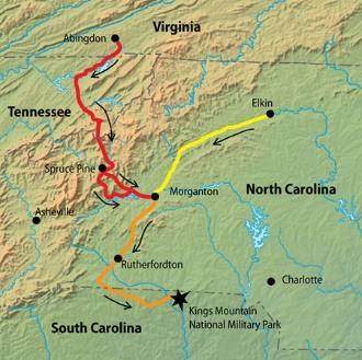 John Sevier and his Overmountain Men The British Crown and the colonial governments considered the land purchases illegal, and ordered the settlers to leave.