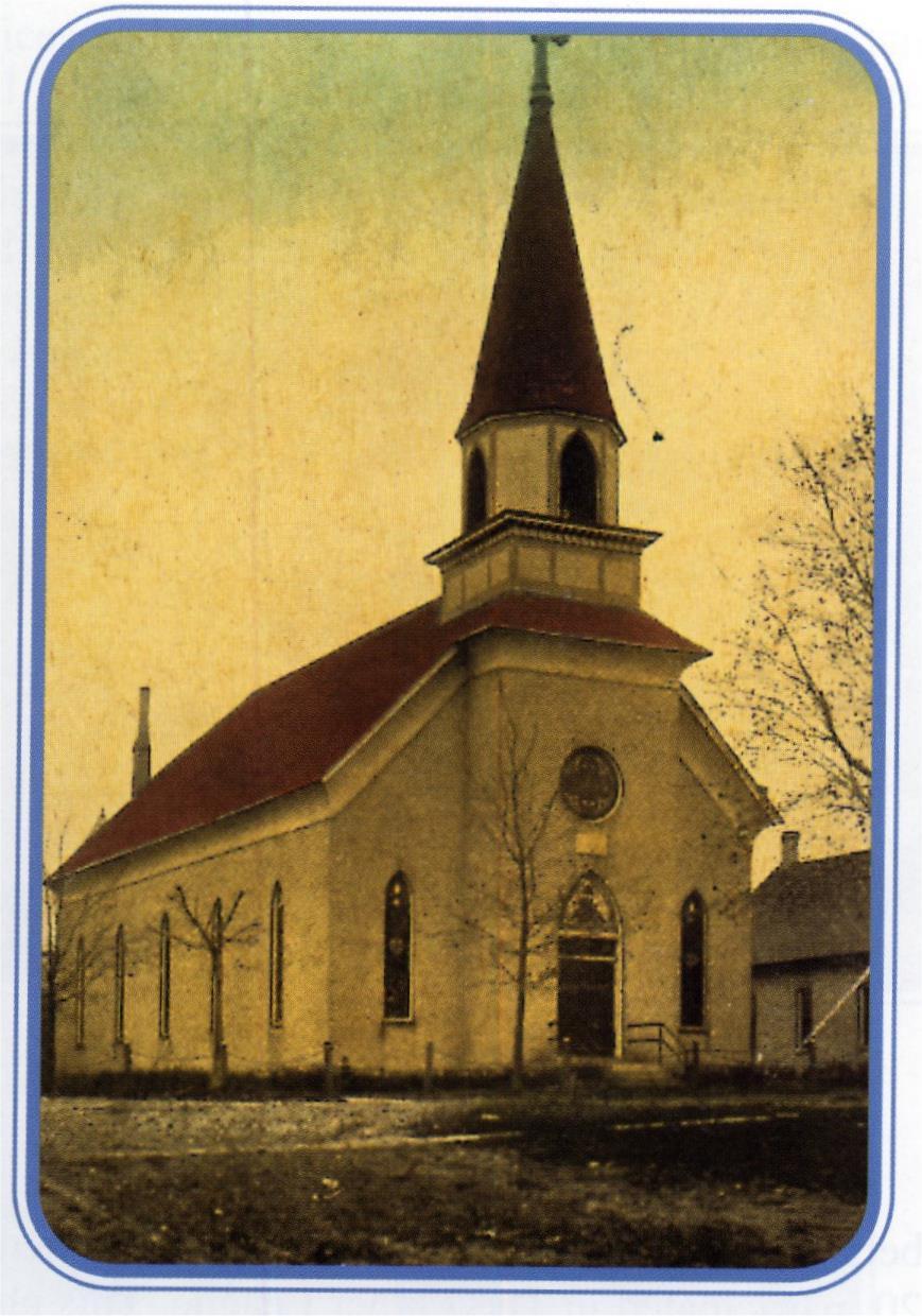 In 1901, the Swedish Lutheran Church purchased two lots at the corner of Lavinia and Danaher and constructed our present church building.