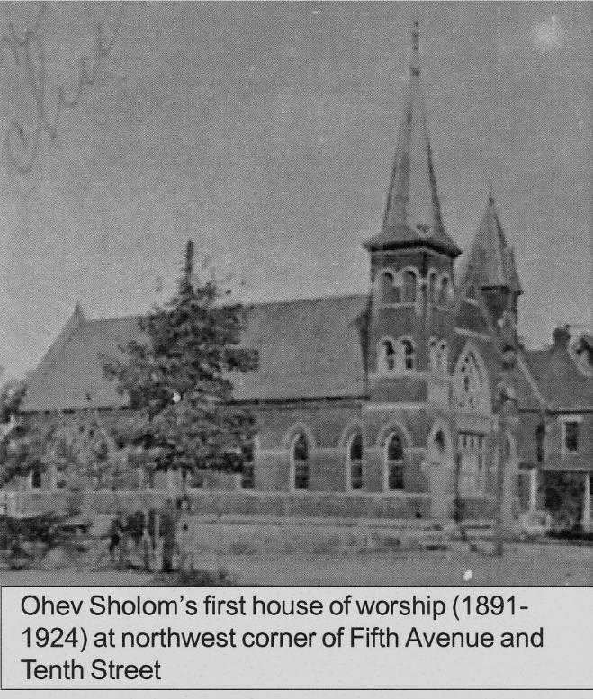 From 1892 until 1915 the Congregation was unable to afford a rabbi.
