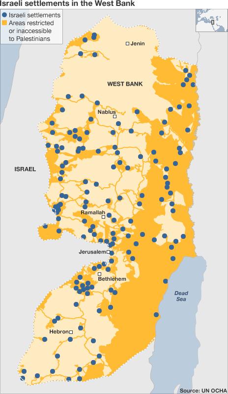 The Israeli and Palestinian Conflict 10. Jewish and Israeli settlements began to grow inside the Palestine controlled regions.