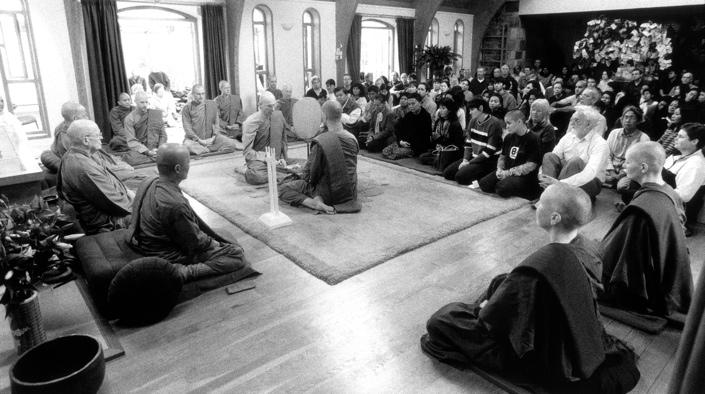 FOREST SANGHA NEWSLETTER The third thing to consider is how living the Holy Life offers regular association with those further along the path of training than we are.