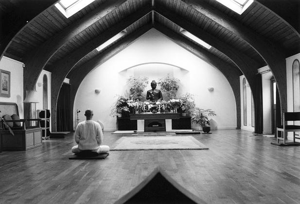 APRIL 2008 The Dhamma Hall at Harnham priority, though, is to maintain perspective within myself. If I lose that then I risk getting caught in ideas about myself as a teacher.