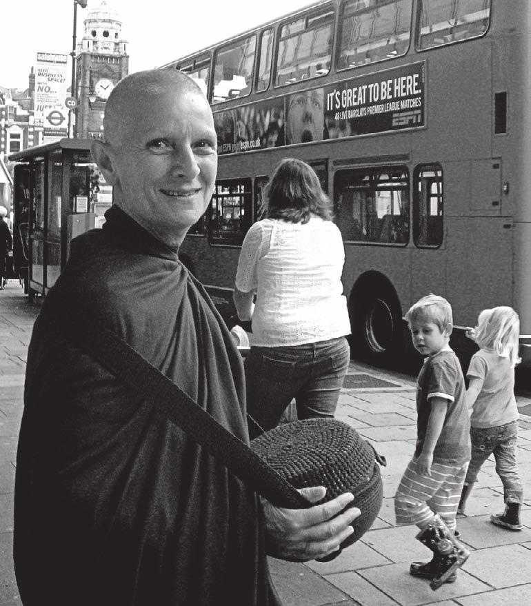 Freedom Pass An interview with Ajahn Upekkha This past spring Ajahn Upekkha, a senior nun in the siladhara community who has practised in our monasteries for over twenty years, decided to make a leap