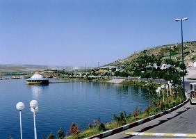 you will walk around Shoorabil Lake in Ardebil.