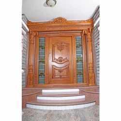 OTHER PRODUCTS: Wooden Main Doors Temple