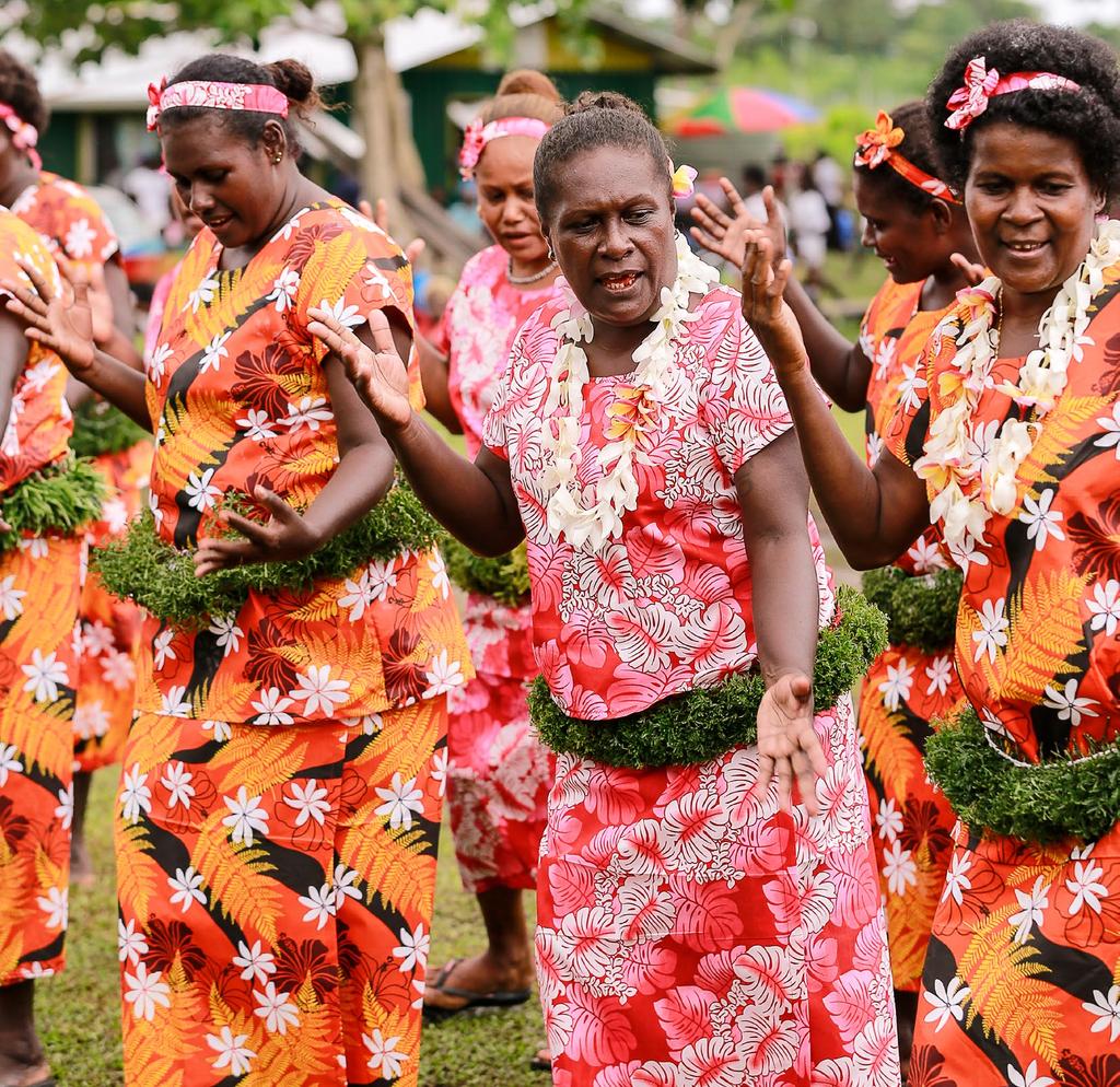For many years, Roviana was the language of the United Church in the Solomon Islands.