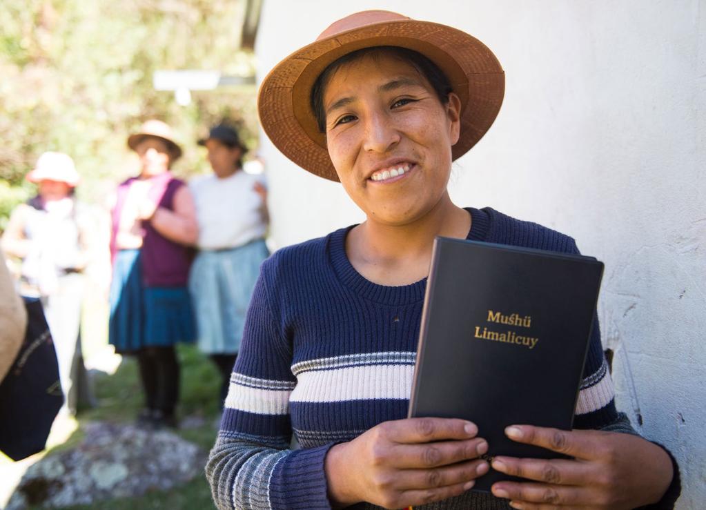 ABOUT THE FINISH LINE Prayer is an important part of Bible translation, and it is especially critical during the final stages before completion.